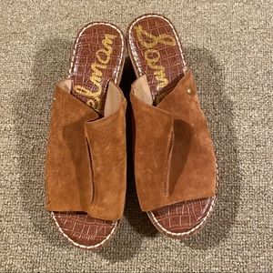 Sam Edelman Chunky Platform Flipflop Retro Size 8